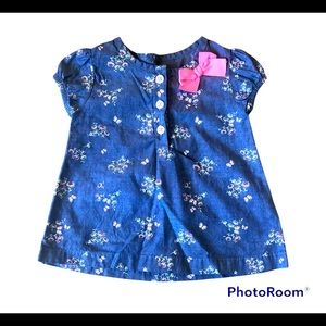 Carter’s Shirt Size 12 Months Floral Butterfly’s
